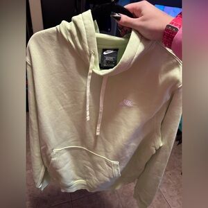 Nike hoodie MENS size medium. Minty green.